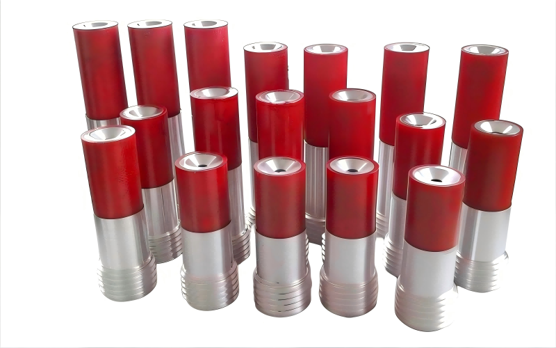 Boron carbide sandblasting nozzle