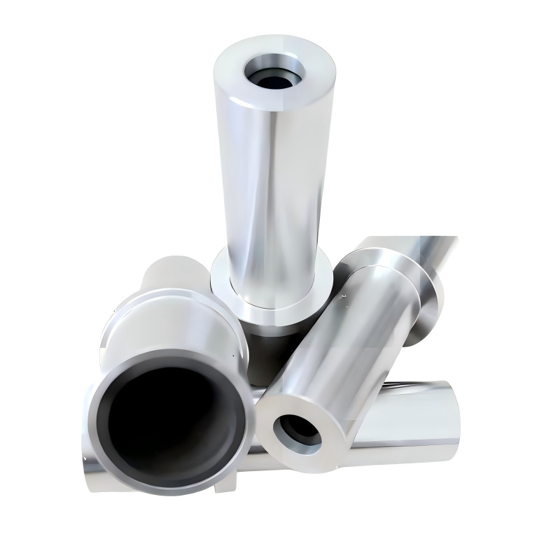 Straight bore nozzle for sandblasting